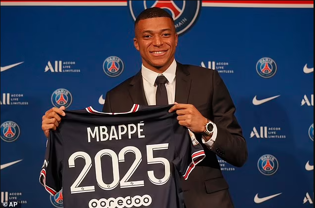 Kylian Mbappe named world’s most valuable player in the world as he’s now valued at £175.7million after new deal with PSG